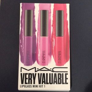 MAC Very Valuable Lipglass Mini Kit 1